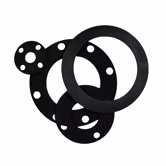 Guarnizione in PTFE, rondella in gomma, distanziale in nylon su misura