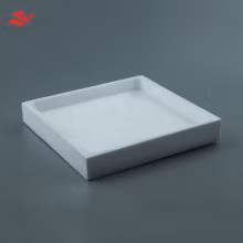 Attrezzatura da laboratorio con vassoio da laboratorio quadrato in PTFE per la conservazione di campioni ad elevata purezza