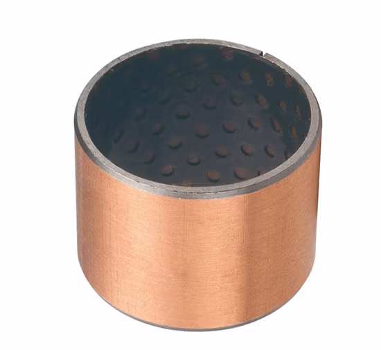 Boccola in bronzo con PTFE e peek per pompa ad ingranaggi